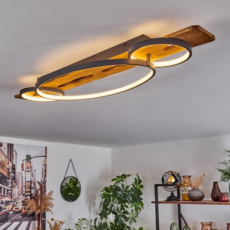 Plafonnier Nevogilde Led Ecru, 1 Lumiere