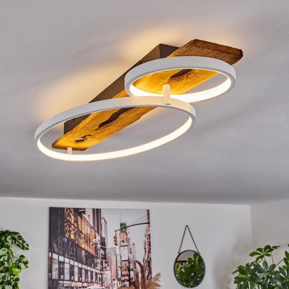 Plafonnier Nevogilde Led Ecru, 1 Lumiere