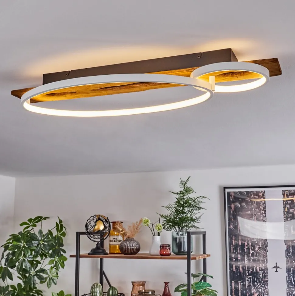 Plafonnier Nevogilde Led Ecru, 1 Lumiere
