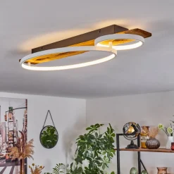 Plafonnier Nevogilde Led Ecru, 1 Lumiere