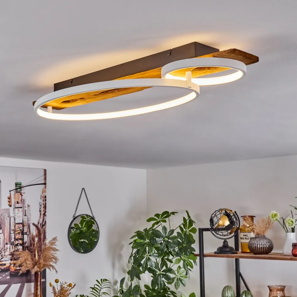 Plafonnier Nevogilde Led Ecru, 1 Lumiere
