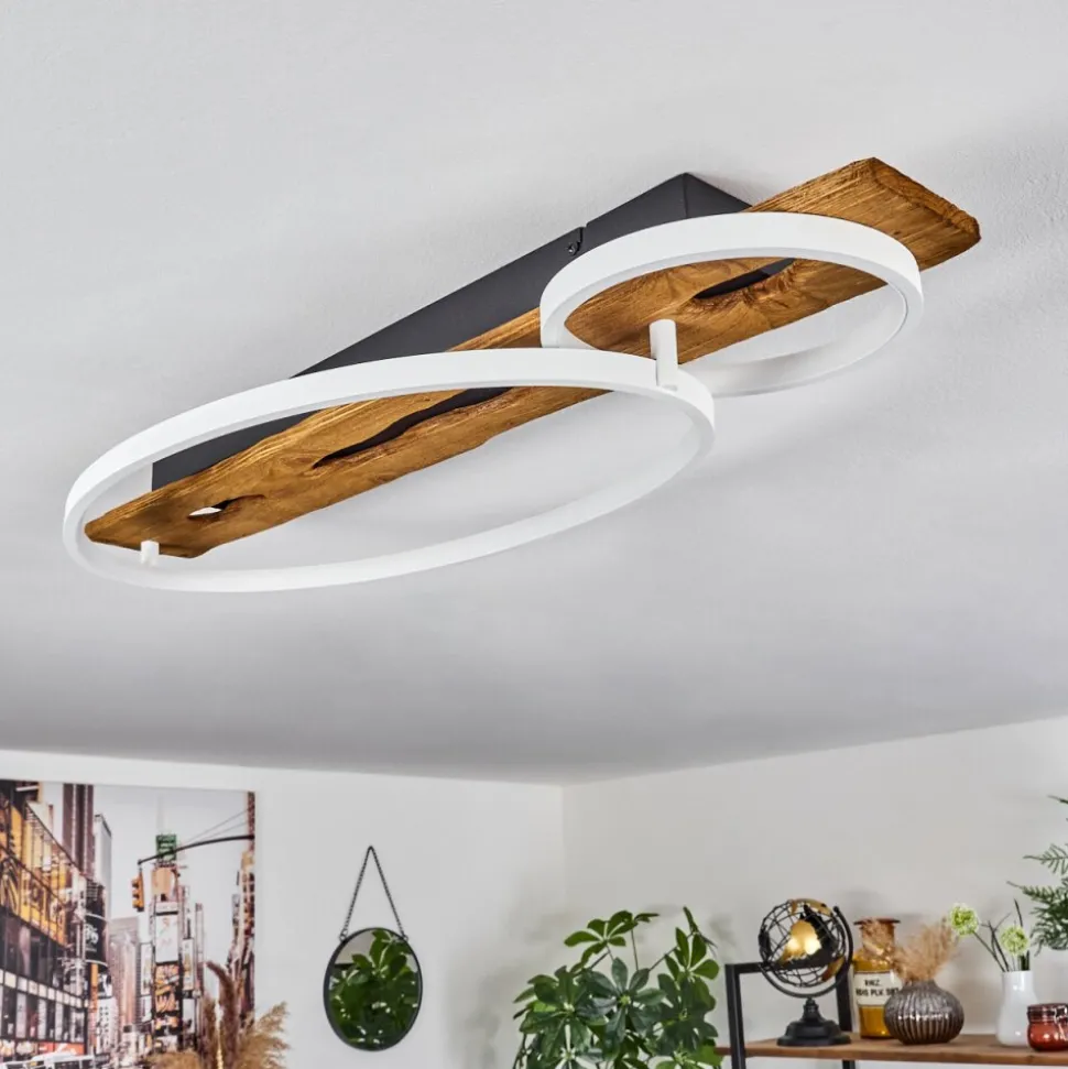 Plafonnier Nevogilde Led Ecru, 1 Lumiere