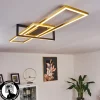Plafonnier Omega Led Noir, 1 Lumiere