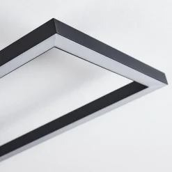 Plafonnier Omega Led Noir, 1 Lumiere