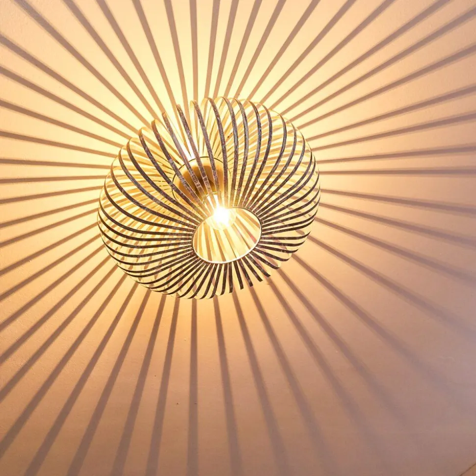 Plafonnier Oravi Gris, Argente, 1 Lumiere