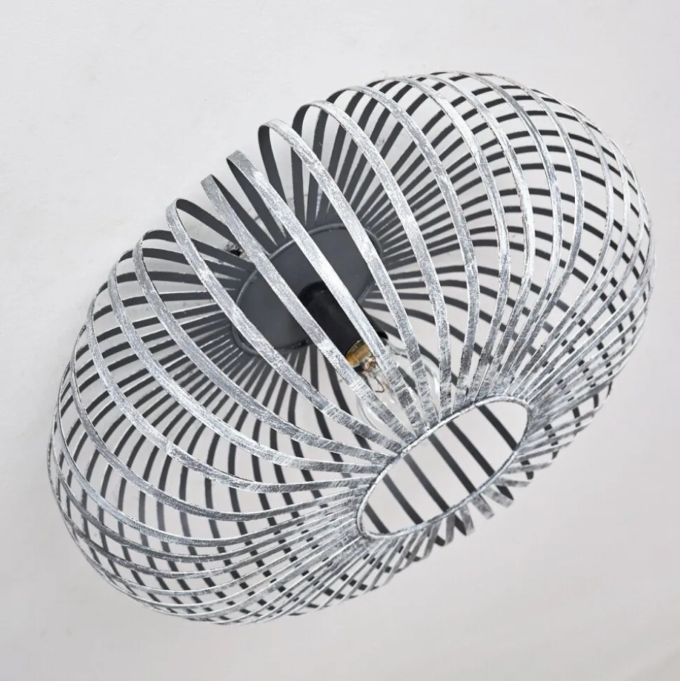 Plafonnier Oravi Gris, Argente, 1 Lumiere