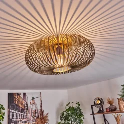 Plafonnier Oravi Vieux Laiton, 1 Lumiere