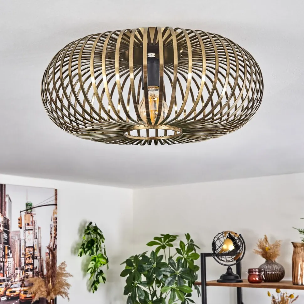 Plafonnier Oravi Vieux Laiton, 1 Lumiere