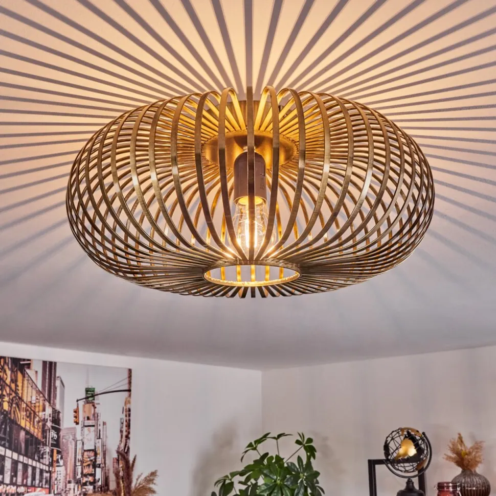 Plafonnier Oravi Vieux Laiton, 1 Lumiere