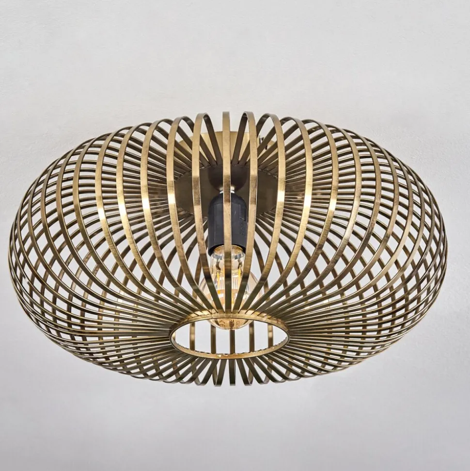 Plafonnier Oravi Vieux Laiton, 1 Lumiere
