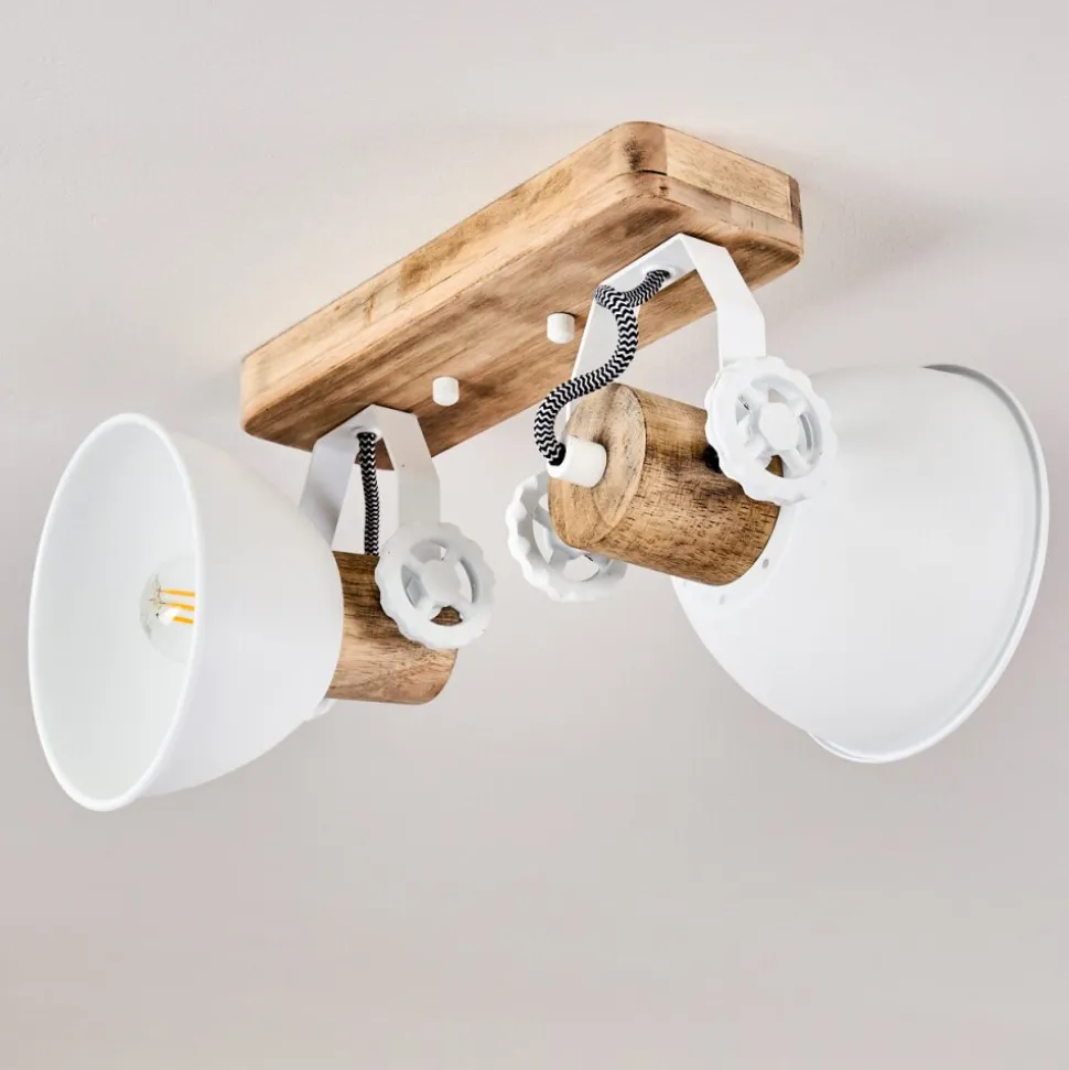 Plafonnier Orny Blanc, 2 Lumieres