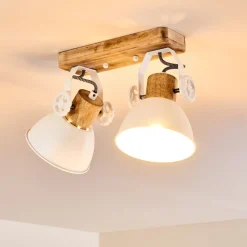 Plafonnier Orny Blanc, 2 Lumieres