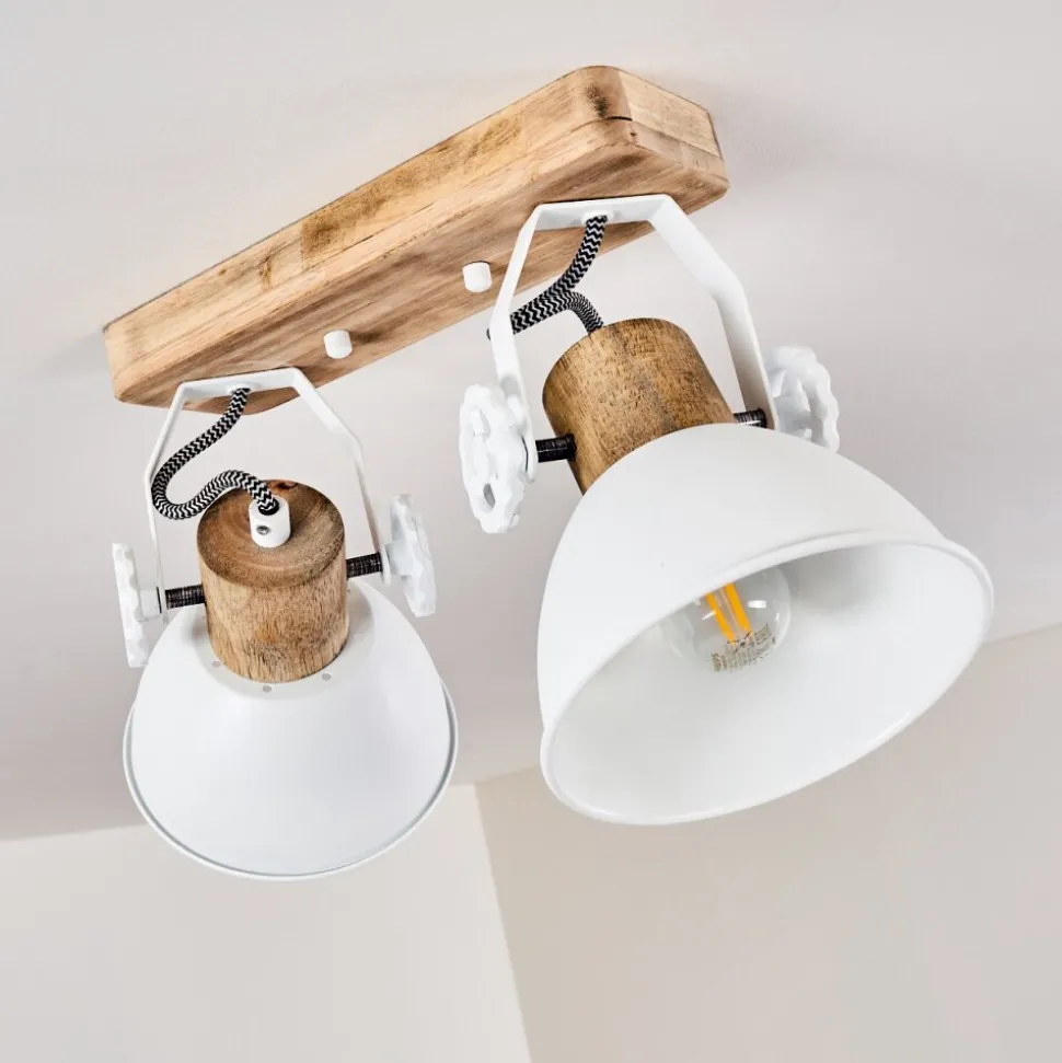 Plafonnier Orny Blanc, 2 Lumieres