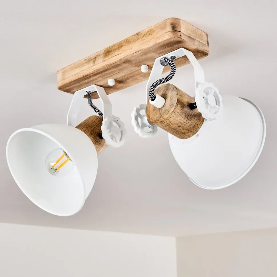 Plafonnier Orny Blanc, 2 Lumieres