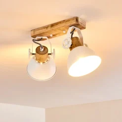 Plafonnier Orny Blanc, 2 Lumieres