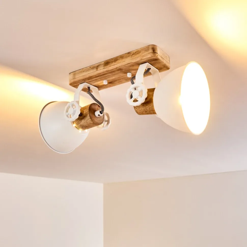 Plafonnier Orny Blanc, 2 Lumieres