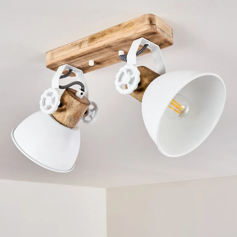 Plafonnier Orny Blanc, 2 Lumieres