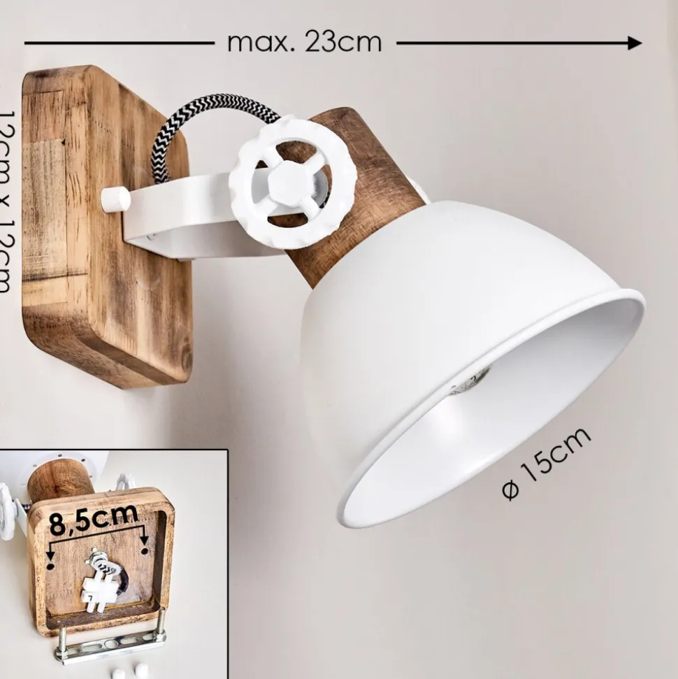 Plafonnier Orny Blanc, 1 Lumiere