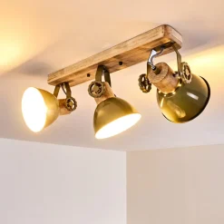 Plafonnier Orny Bois Clair, 3 Lumieres