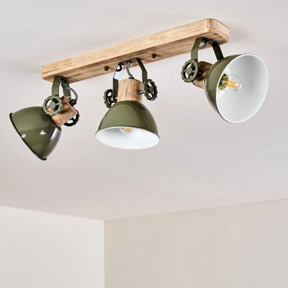 Plafonnier Orny Bois Clair, 3 Lumieres