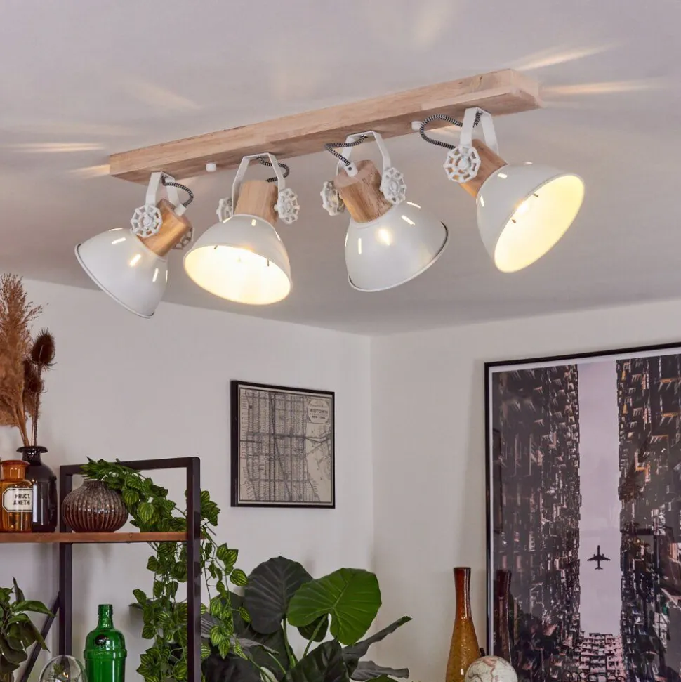 Plafonnier Orny Ecru, 4 Lumieres