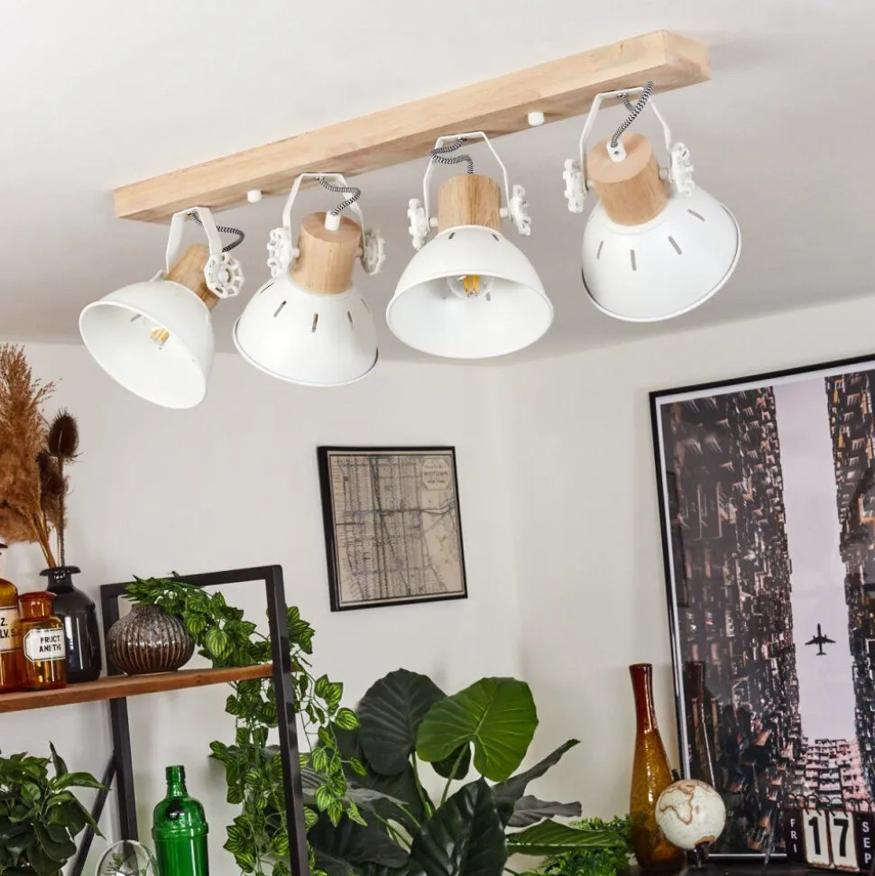 Plafonnier Orny Ecru, 4 Lumieres