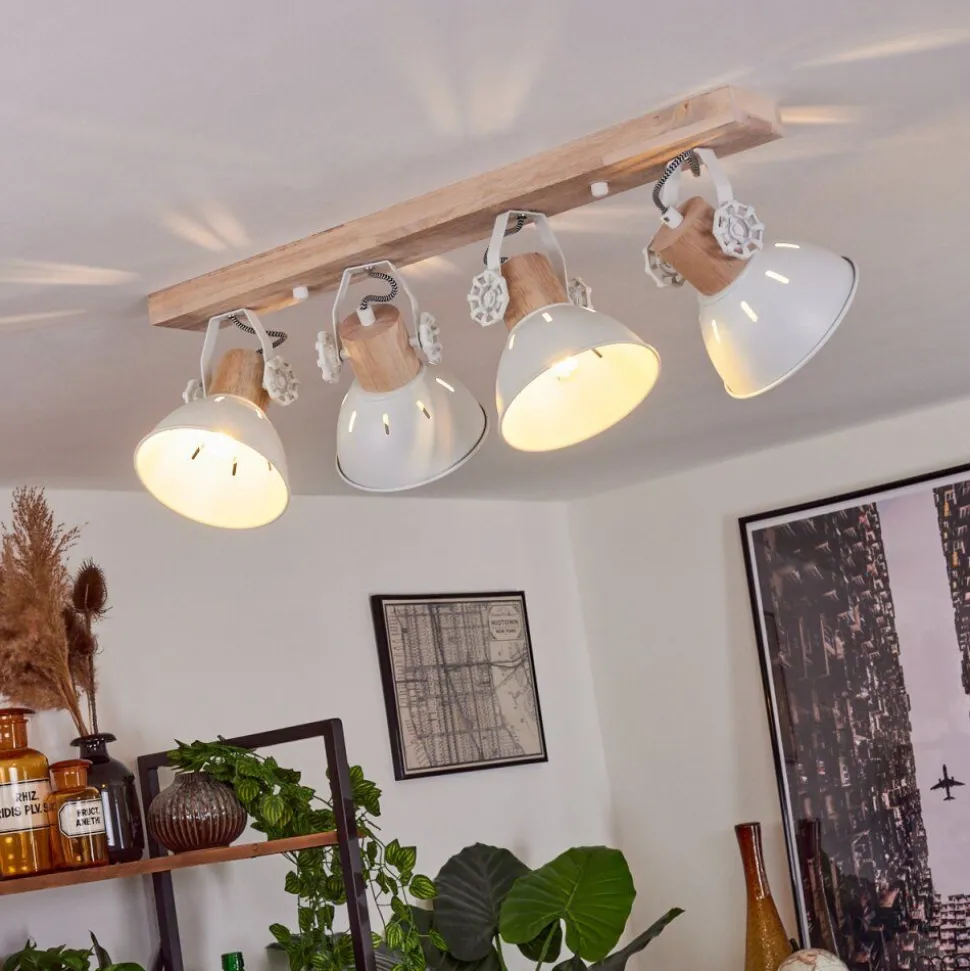 Plafonnier Orny Ecru, 4 Lumieres