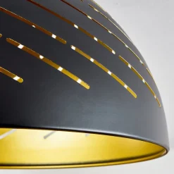 Plafonnier Osina Noir, 1 Lumiere