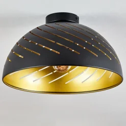 Plafonnier Osina Noir, 1 Lumiere