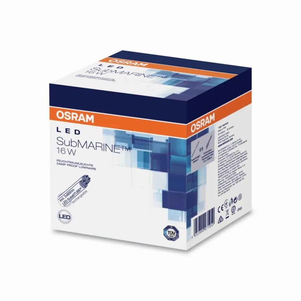 Plafonnier Osram Submarine Led Gris, 2 Lumieres