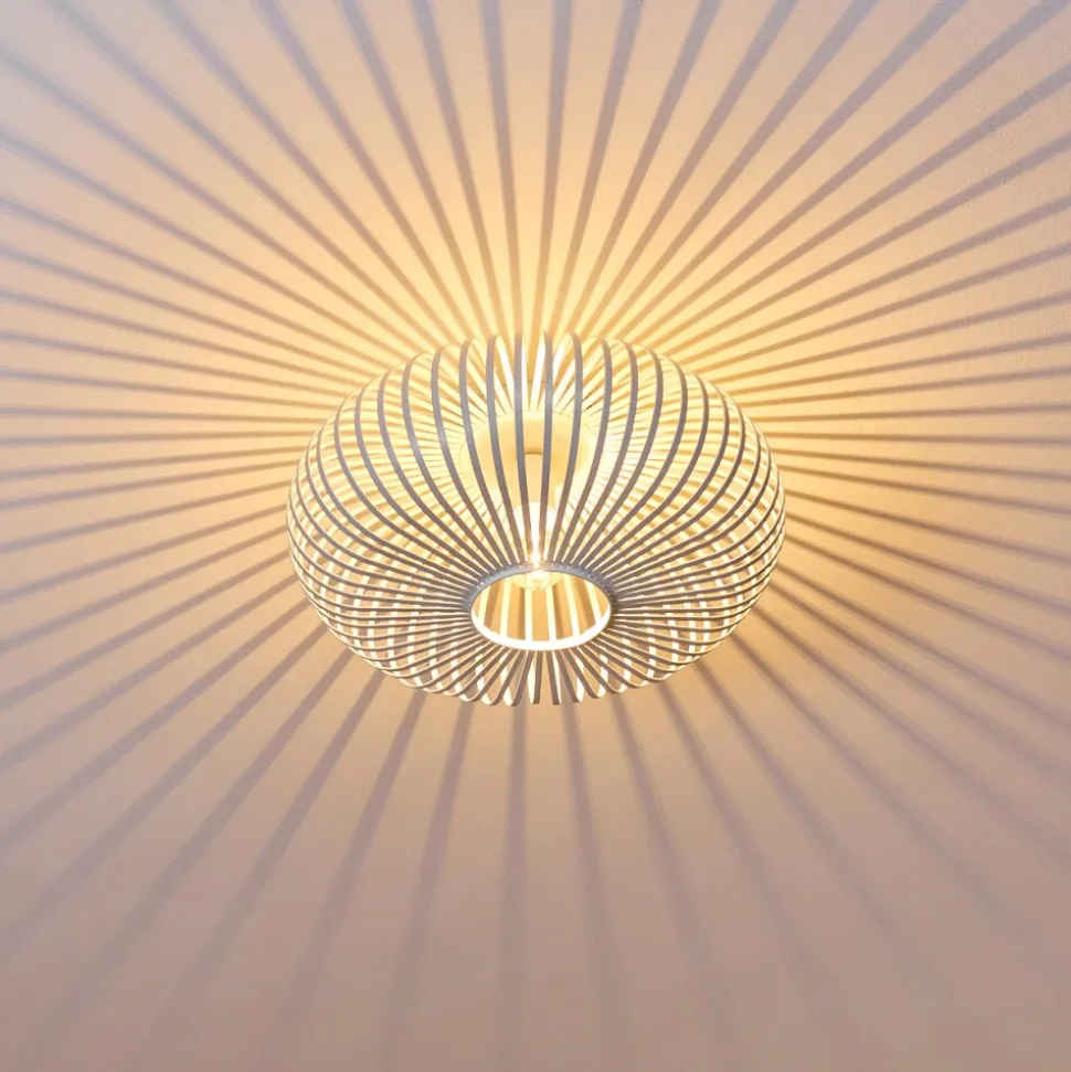 Plafonnier Ovari Blanc, 1 Lumiere