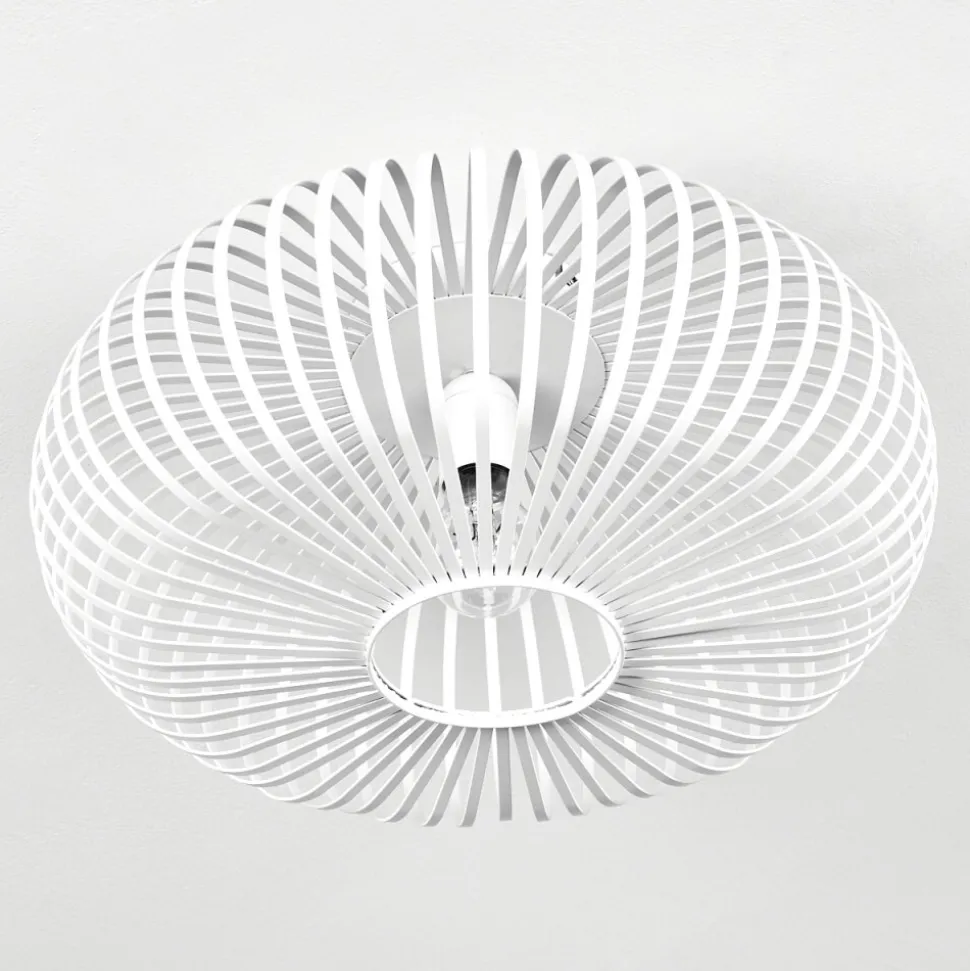 Plafonnier Ovari Blanc, 1 Lumiere