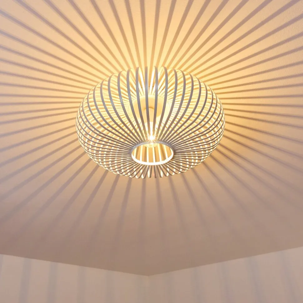 Plafonnier Ovari Blanc, 1 Lumiere