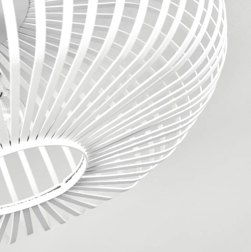 Plafonnier Ovari Blanc, 1 Lumiere
