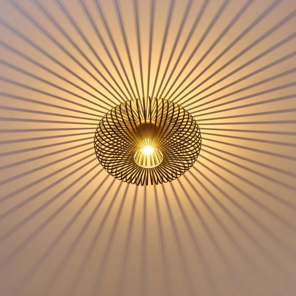Plafonnier Ovari Noir, 1 Lumiere