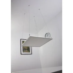 Plafonnier Paul Led Blanc, 1 Lumiere
