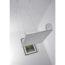 Plafonnier Paul Led Blanc, 1 Lumiere