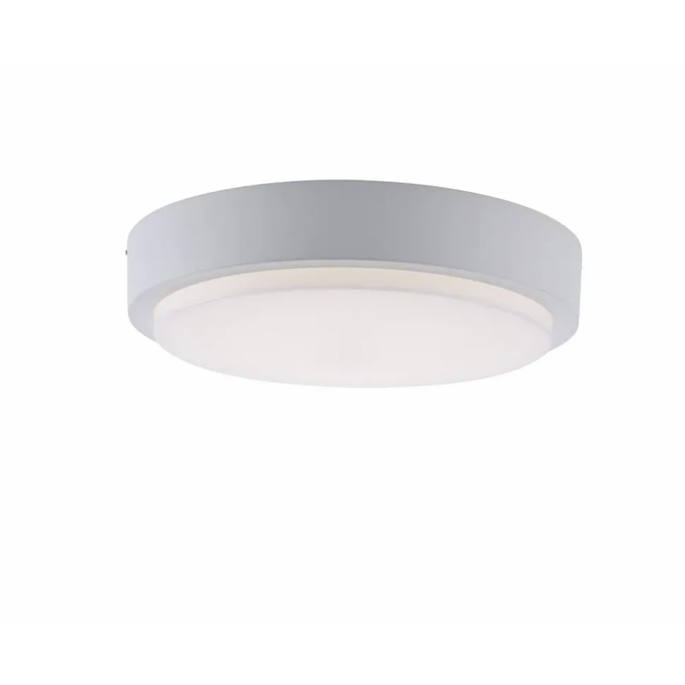 Plafonnier Paul Neuhaus Q-Lenny Led Blanc, 1 Lumiere, Telecommandes, Changeur De Couleurs