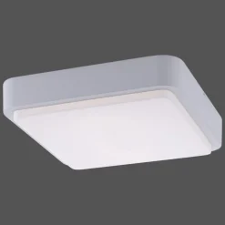 Plafonnier Paul Neuhaus Q-Lenny Led Blanc, 1 Lumiere, Telecommandes, Changeur De Couleurs