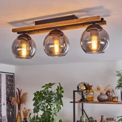 Plafonnier Podre Ecru, 3 Lumieres