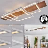 Plafonnier Pompu Led Ecru, Blanc, 1 Lumiere