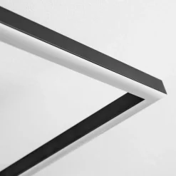 Plafonnier Pourao Led Blanc, 1 Lumiere