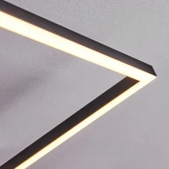 Plafonnier Pourao Led Blanc, 1 Lumiere