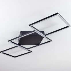 Plafonnier Pourao Led Blanc, 1 Lumiere