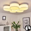 Plafonnier Purus Led Blanc, 1 Lumiere