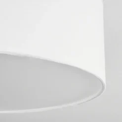 Plafonnier Purus Led Blanc, 1 Lumiere