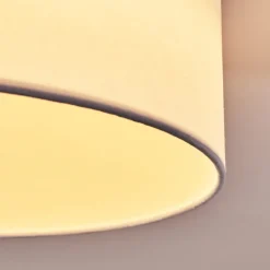 Plafonnier Purus Led Blanc, 1 Lumiere