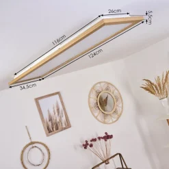 Plafonnier Raimea Led Blanc, 1 Lumiere