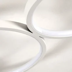 Plafonnier Rodekro Led Blanc, 1 Lumiere