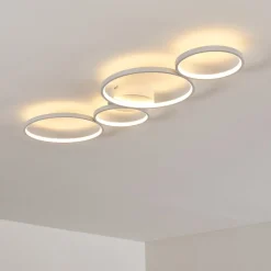 Plafonnier Rodekro Led Blanc, 1 Lumiere